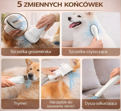 Koniecsiersci – Profesjonalny Zestaw do Pielęgnacji i Strzyżenia Zwierząt z Odkurzaczem